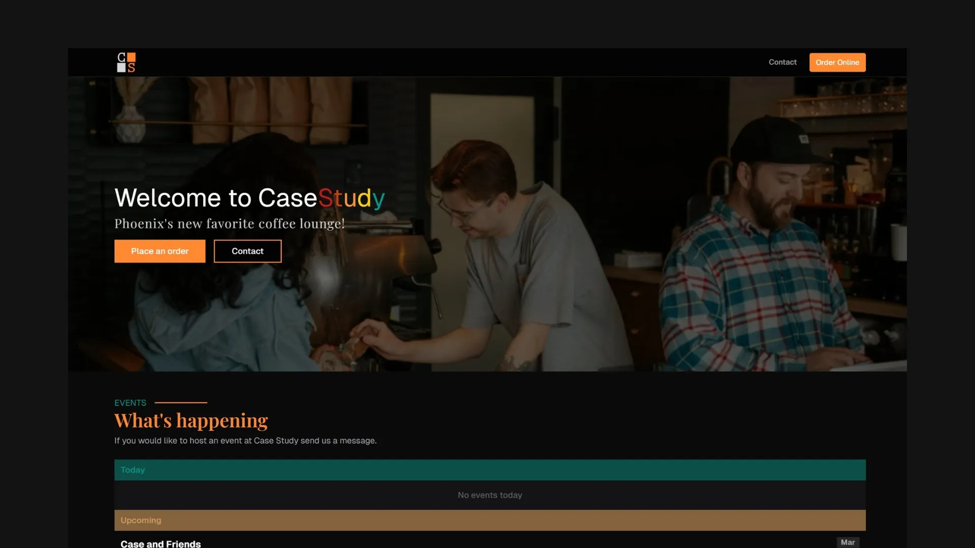 Purpose After Sports website screenshot