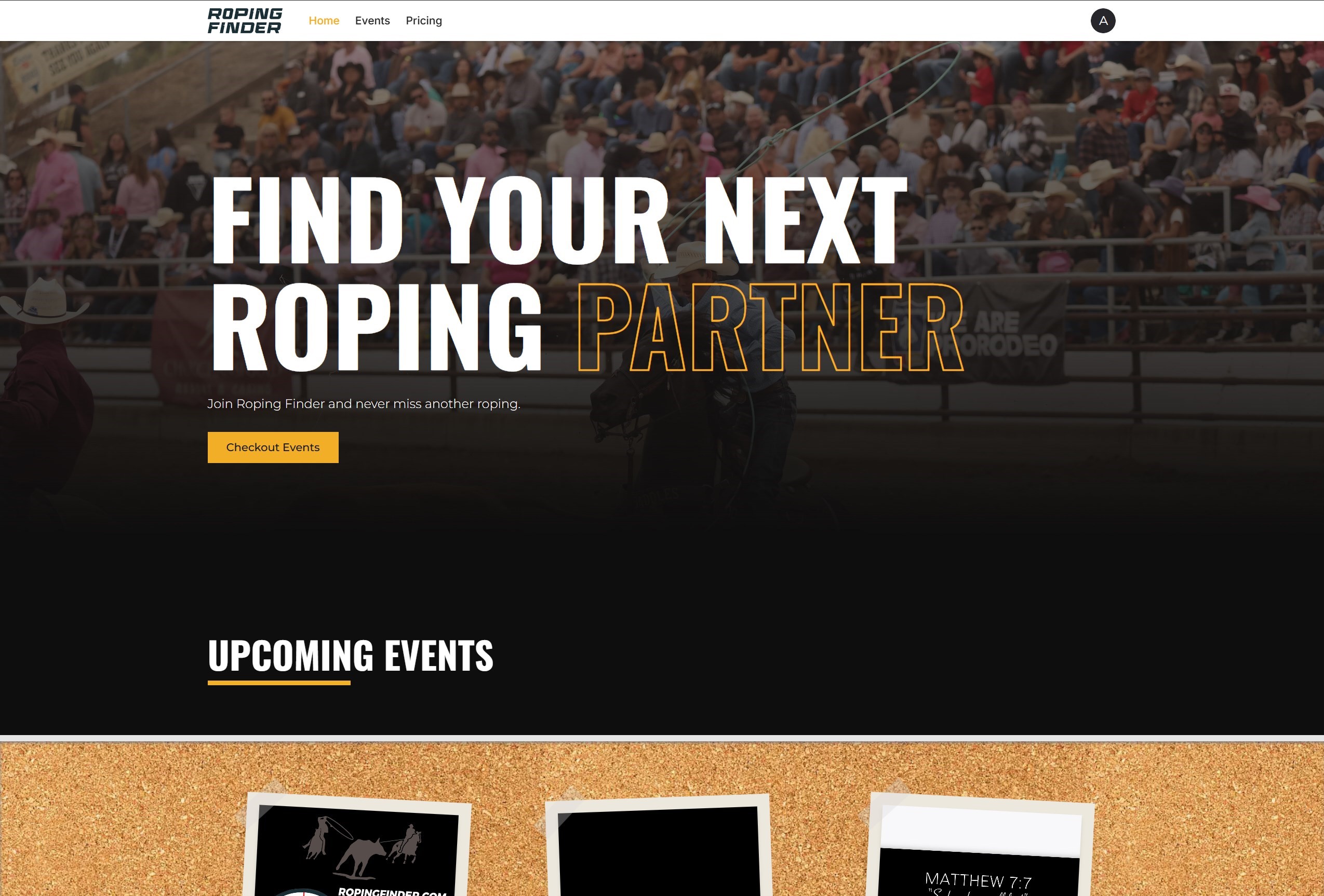 Purpose After Sports website screenshot
